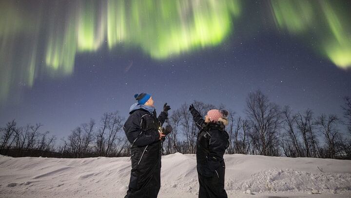 Aurora Chase from Tromso with Full Frame Cameras and Photos