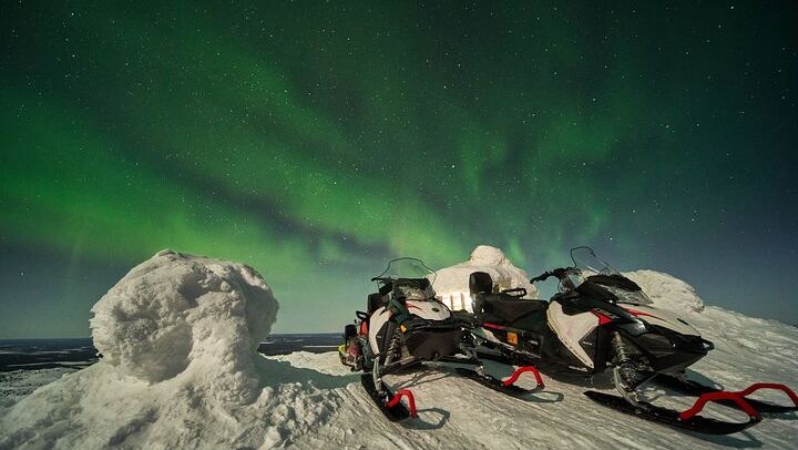 Three Hour Snowmobile Safari under the Aurora and Night Sky, Levi (3/5)