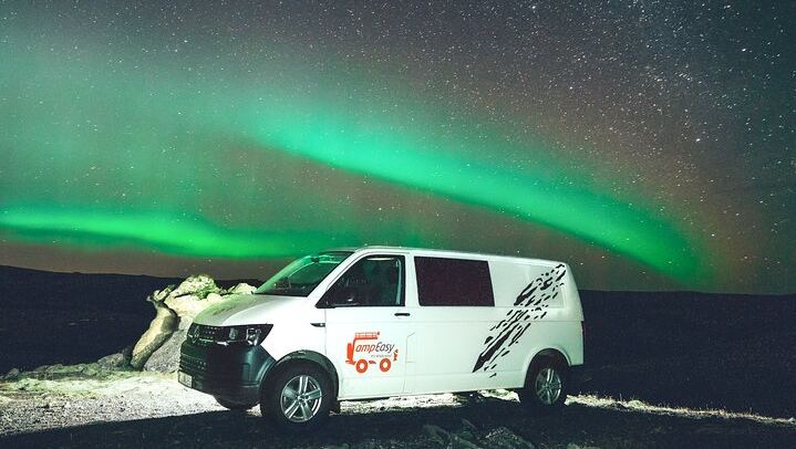 Five Day Self Drive Campervan Break in Iceland with Ice Cave and Aurora