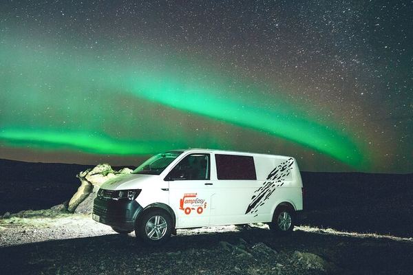 Five Day Self Drive Campervan Break in Iceland with Ice Cave and Aurora