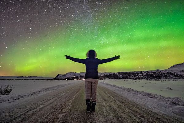 Northern Lights Small Group Tour from Reykjavík with Guide and Photos