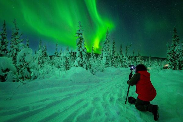SkyChase Northern Lights Experience from Fairbanks with Free Photography