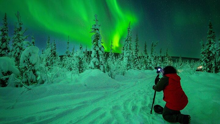 SkyChase Northern Lights Experience from Fairbanks with Free Photography