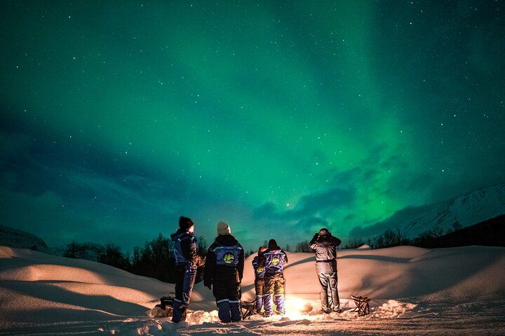 Chasse aux aurores dans le fjord de Tromsø, au cœur de l'Arctique, pour un groupe maximum de 8 personnes (12/12)