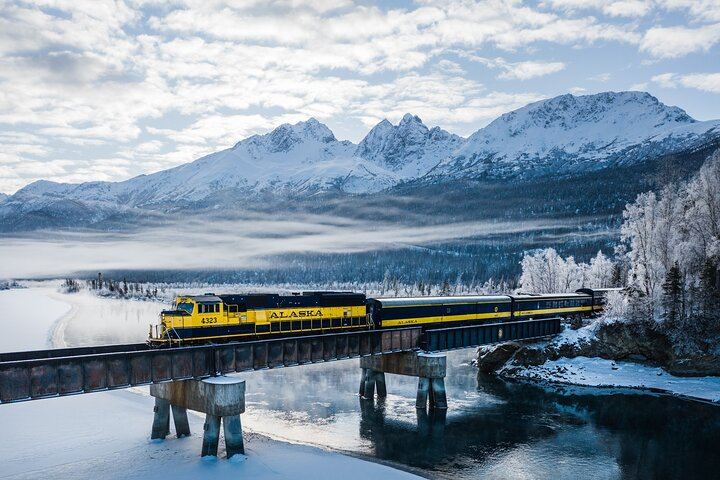 Alaska Railroad Aurora Winter Train, Fairbanks to Anchorage One Way (1/6)