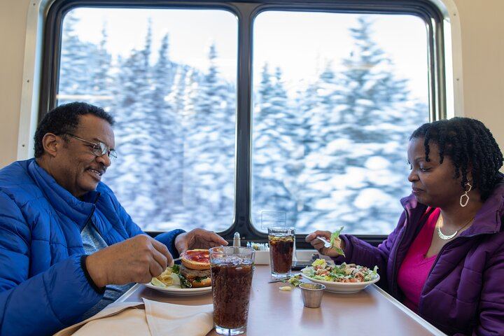 Alaska Railroad Aurora Winter Train, Fairbanks to Anchorage One Way (3/6)