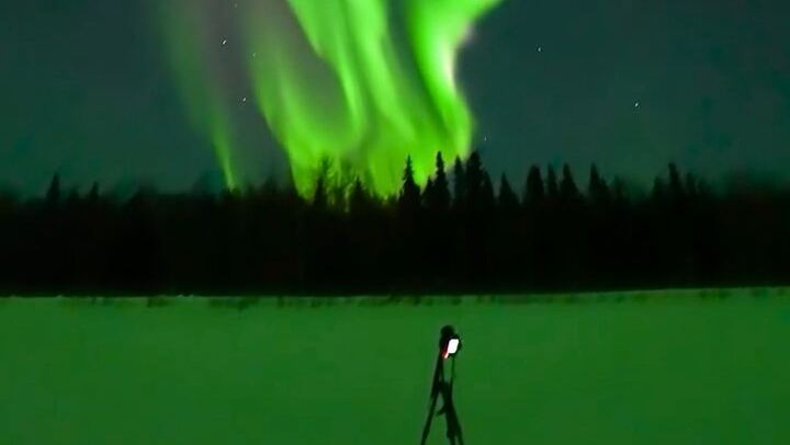 Five Night Alaska Winter Package with Dog Sledding and Aurora Alerts