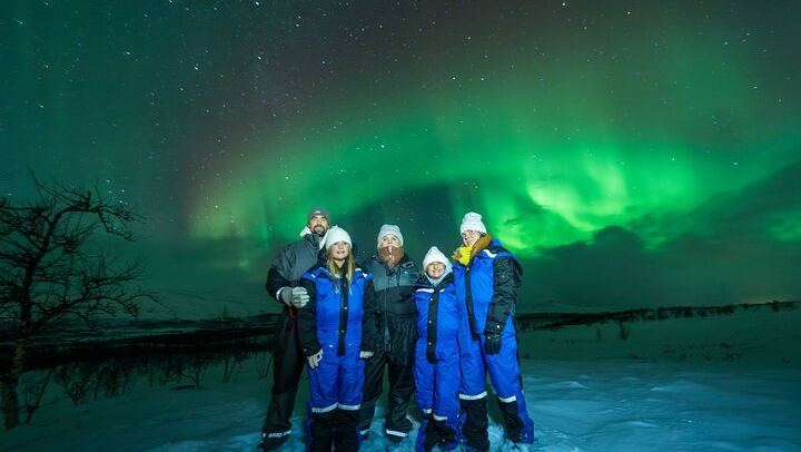 Northern Lights Chase from Tromso Guided in Spanish