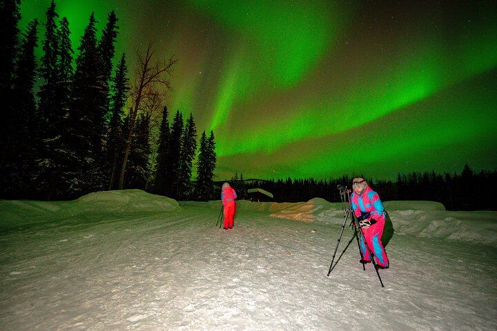 Expérience "SkyChase" pour observer les aurores boréales au départ de Fairbanks, avec photographie gratuite (9/12)