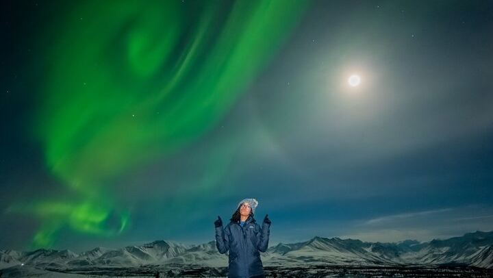 Anchorage Northern Lights Tour with Portraits and Photo Instruction (2/10)
