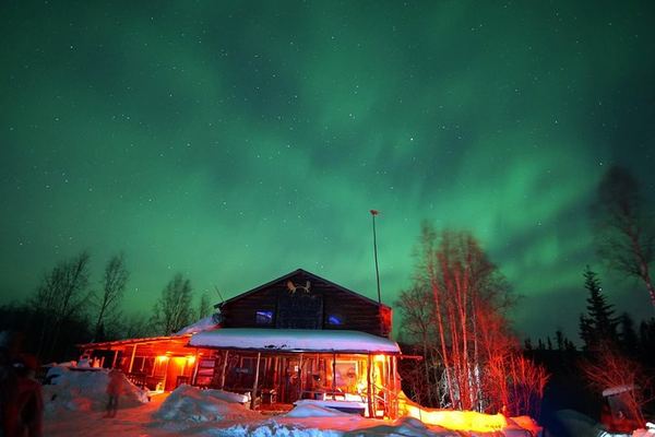 Arctic Circle Aurora Drive from Fairbanks on the Dalton Highway