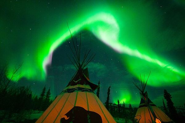 Arctic Day: Late Night Aurora Viewing Tour from Whitehorse