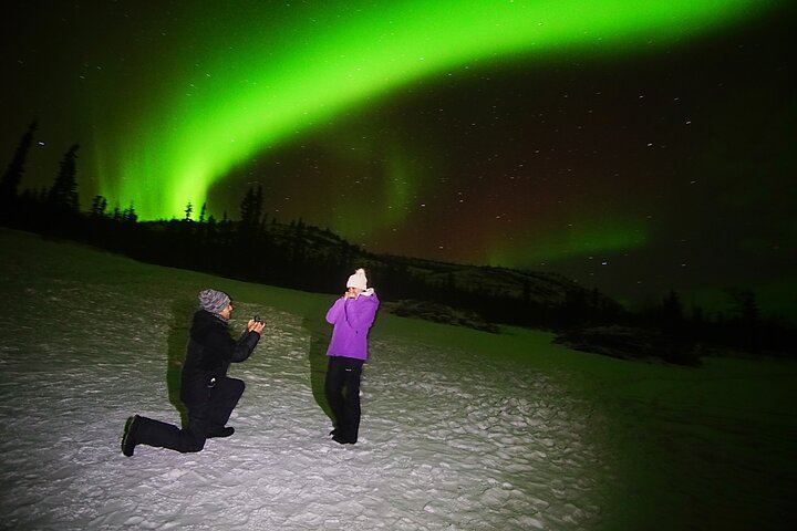 Arctic Day: Late Night Aurora Viewing Tour from Whitehorse (8/12)