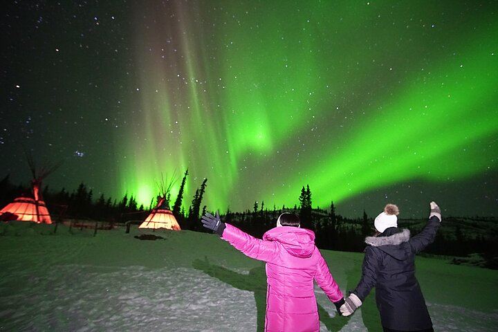 Arctic Day: Late Night Aurora Viewing Tour from Whitehorse (10/12)
