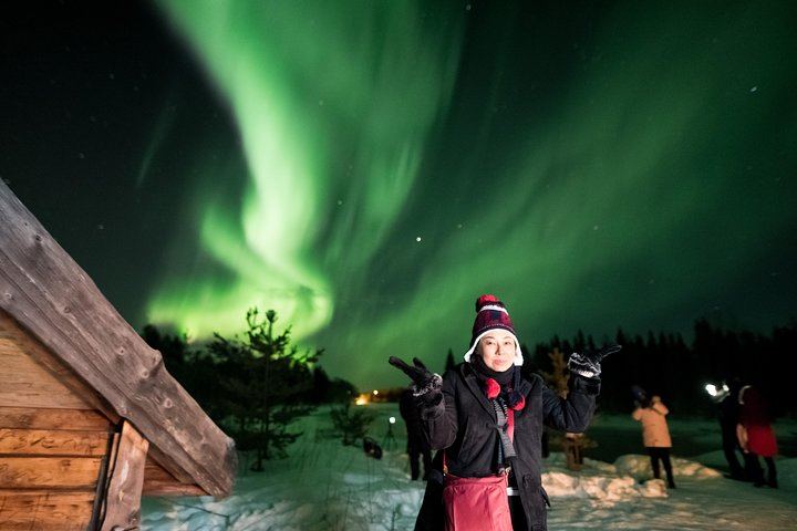 Arctic Lake Aurora Hunt from Rovaniemi with a Lappish Tipi (5/12)