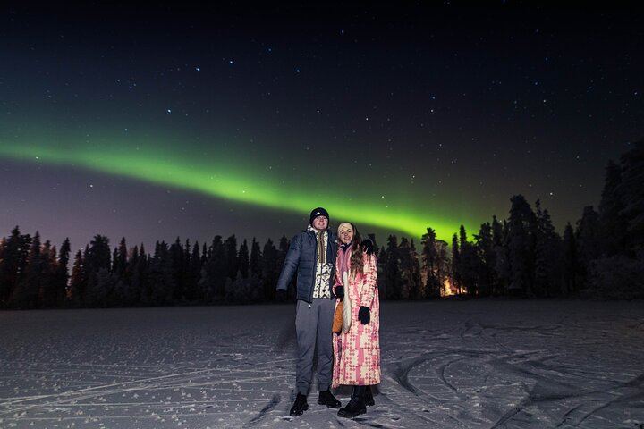 Arctic Lake Aurora Hunt from Rovaniemi with a Lappish Tipi (7/12)