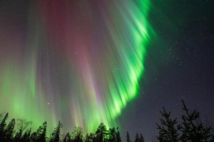 Aurora Chase from Rovaniemi with a Deep Sky Telescope on Board (11/12)