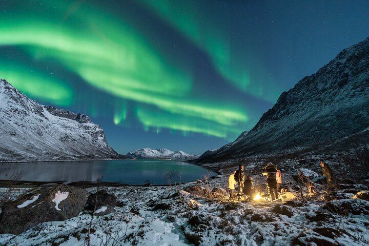 Chasse aux aurores à Tromsø, avec feu de camp et accompagnement d'un photographe professionnel (1/8)