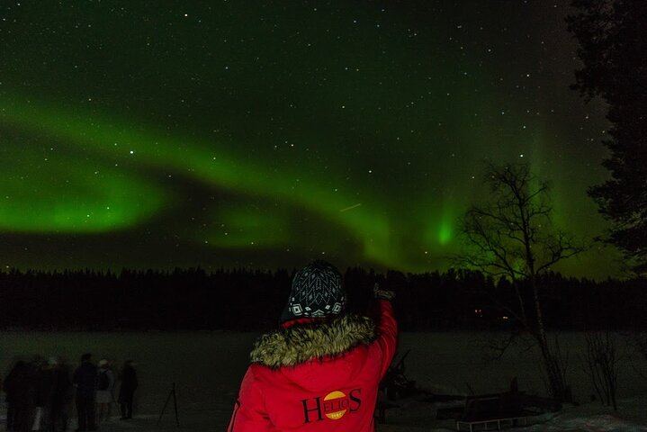 Northern Lights Hunt from a Lappish Cottage in the Forest (4/12)