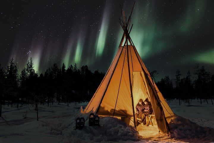 Aurora Photo Tour by Bus from Rovaniemi with Hot Drinks and Gingerbread (4/6)