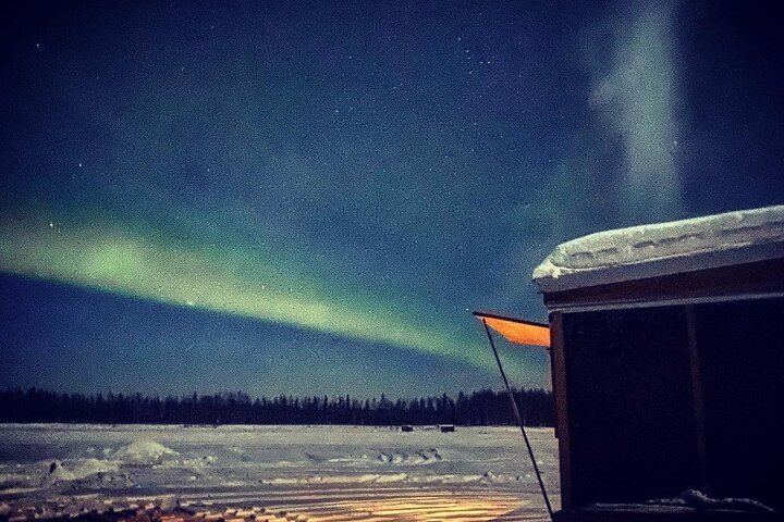 Aurora Ice: Ice Fishing and Salmon Dinner under the Northern Lights (8/12)