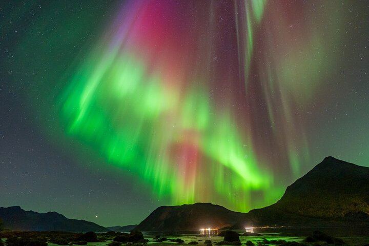 Minibus-Tour zur Beobachtung des Nordlichts in Tromsø, inklusive Skycam, Toilette, Verpflegung und Fotos (1/12)