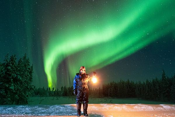 Short Aurora Photography Expedition from Rovaniemi