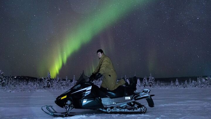 Aurora Sleighers Night Snowmobile Tour in Fairbanks (3/9)