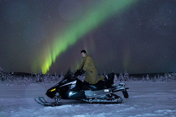 Aurora Sleighers Night Snowmobile Tour in Fairbanks (3/9)