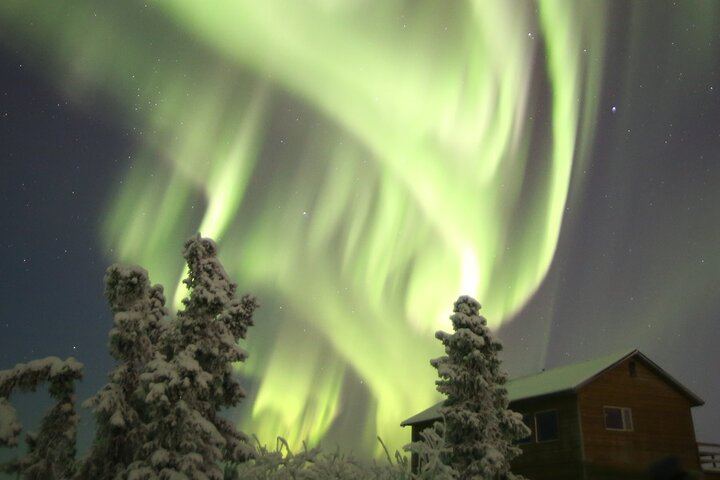 Aurora Viewing Lodge Tour near Fairbanks with a Local Guide (6/12)