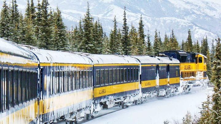 Alaska Railroad Aurora Winter Train, Fairbanks to Anchorage One Way