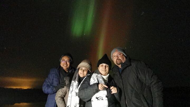 Barbecue de l'aurore boréale à Rovaniemi, avec deux endroits d'observation et une "kota" traditionnelle (2/11)