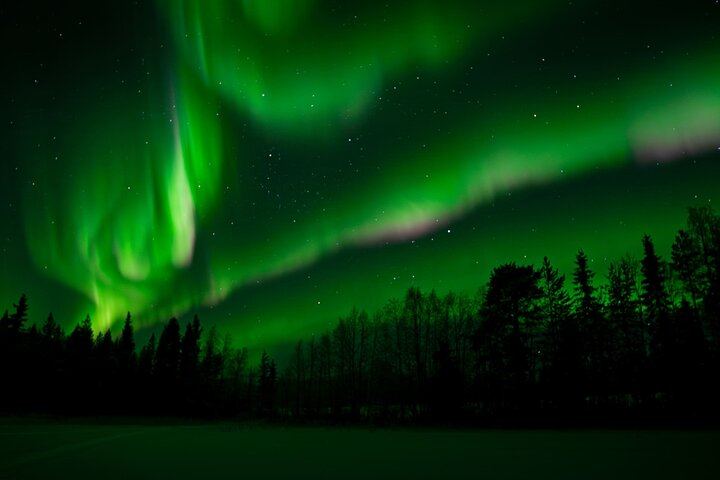 Fototour zur Beobachtung des Nordlichts ab Rovaniemi mit einem lappischen Grillbuffet (10/11)