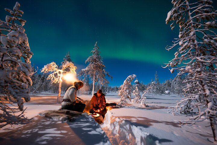 Northern Lights Hunting Expedition in Ranua, Lapland, Max 8 People (1/5)