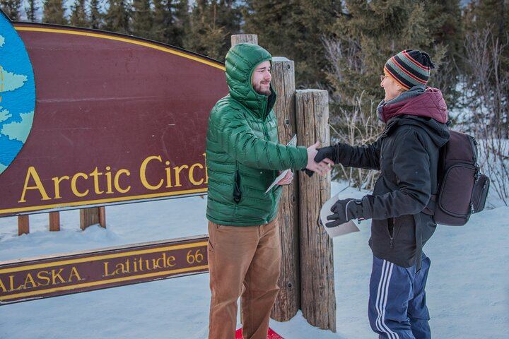 Arctic Circle Aurora Drive from Fairbanks on the Dalton Highway (7/12)