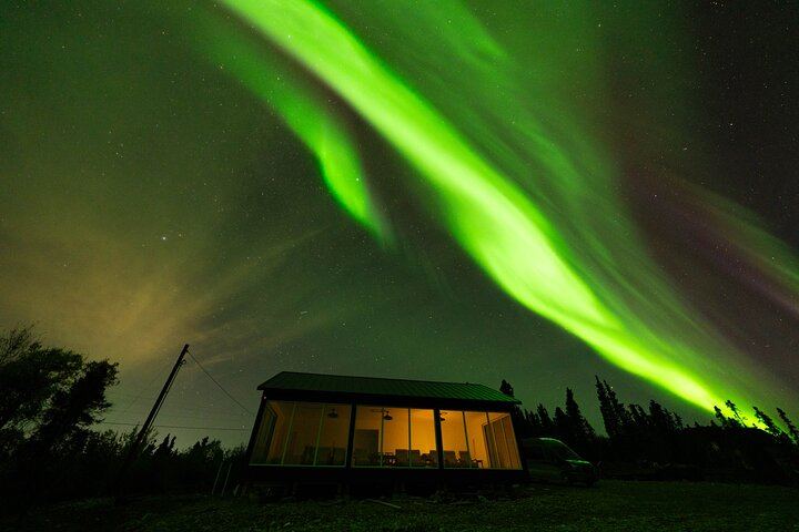 Cleary Summit Aurora Glass House Northern Lights Tour from Fairbanks (11/12)