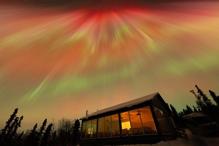 Cleary Summit Aurora Glass House Northern Lights Tour from Fairbanks (5/12)