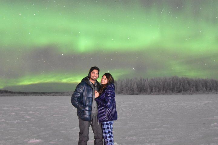 Aurora Viewing and Ice Fishing near Fairbanks in a Heated Cabin (2/8)