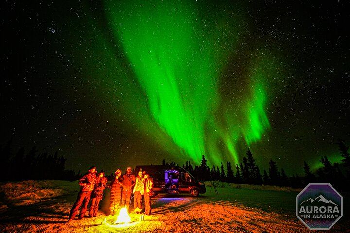 Expérience "SkyChase" pour observer les aurores boréales au départ de Fairbanks, avec photographie gratuite (10/12)
