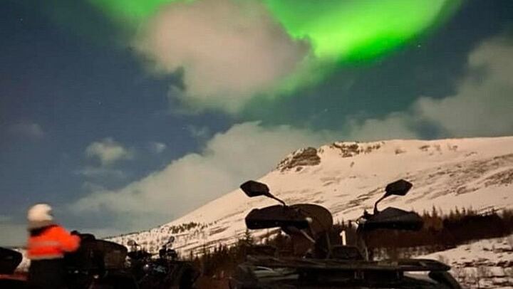 Northern Lights ATV Quad Ride from Reykjavík to Hafravatn Lake (1/12)