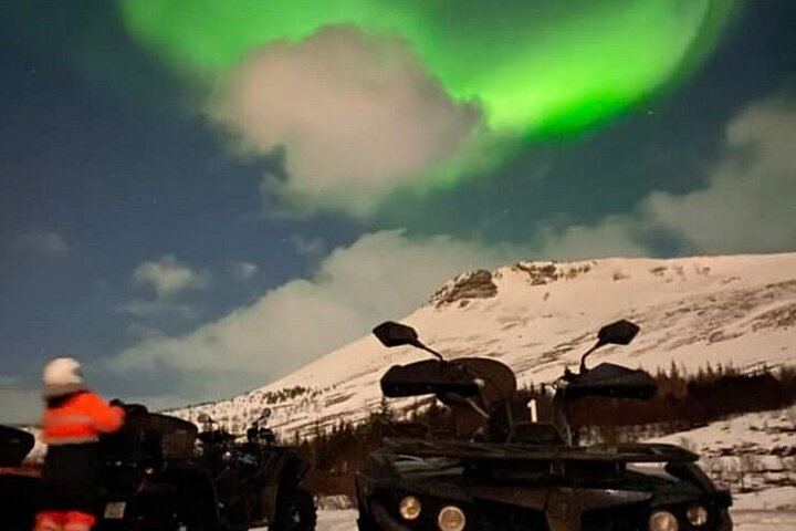 Northern Lights ATV Quad Ride from Reykjavík to Hafravatn Lake (1/12)
