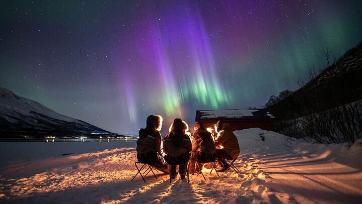 Northern Lights Expedition from Tromso for Six with an Arctic Photo Guide (2/12)