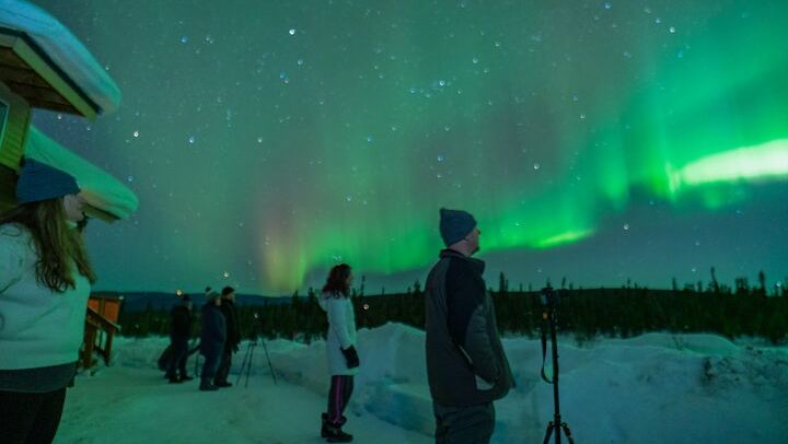 Fairbanks Northern Lights Tour with Portraits and Photo Instruction (3/8)