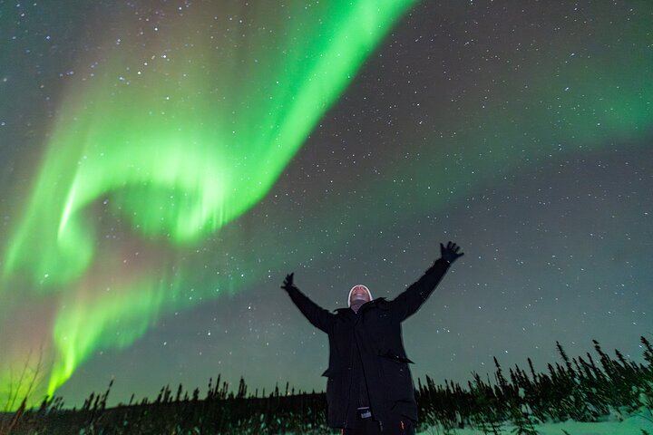 Fairbanks Northern Lights Tour with Portraits and Photo Instruction (2/8)