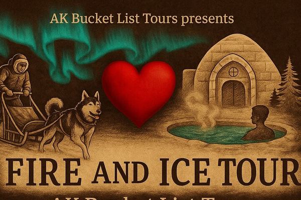 Fire and Ice: Chena Hot Springs, Ice Museum and Aurora from Fairbanks