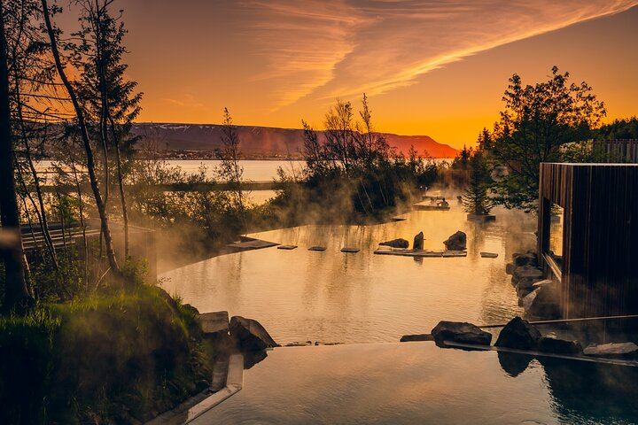 Forest Lagoon Geothermal Baths and Northern Lights Night from Akureyri (1/6)