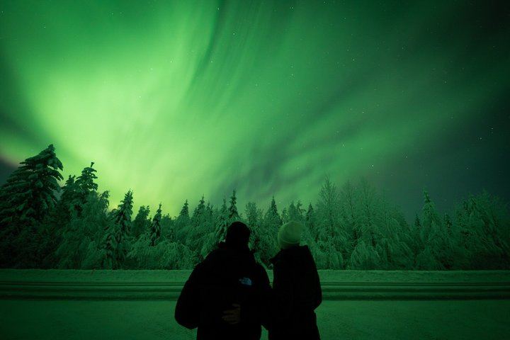 Geführte Nordlicht-Tour in einer kleinen Gruppe mit Garantie, ab Rovaniemi, maximal 8 Teilnehmer (6/6)