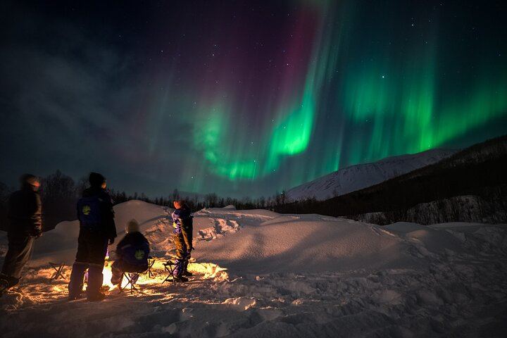 Small Northern Lights Tour, Max 8 Guests, with Pickup and RAW Photos (4/12)