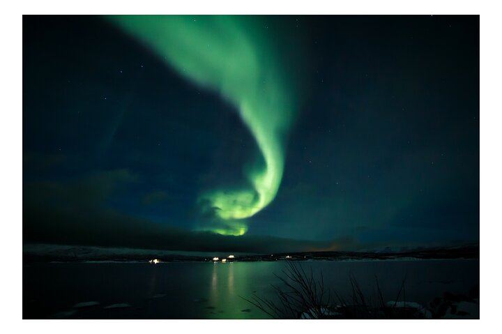 Kiruna Aurora Chase with a Street Food Dinner in a Tipi (3/12)