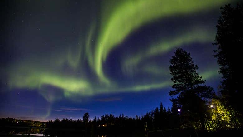 Kiruna Northern Lights Chase Through the Snowy Forests (3/7)